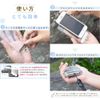 Strapper (Gold) Smartphone Strap, Fall Prevention, Mobile Strap, Wrist Strap