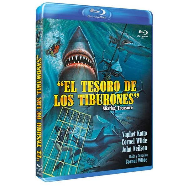 Sharks' Treasure (1975) [ Blu-Ray, Reg.A/B/C Import - Spain ]