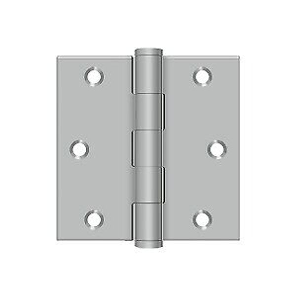 Deltana SS33U32D 3x3 Stainless Mortise Door Hinge Standard Stainless Pair