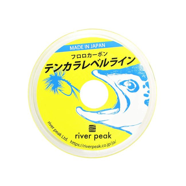 river peak Tenkara Level Line Fluorescent Yellow (No. 2.5)