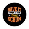 Daily Scrum Lean Agile Project Management Funny PM Coach PopSockets Swappable PopGrip