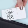 'What Cute Surprised Cat' Pill Box with Tablet Splitter (PI00030289)