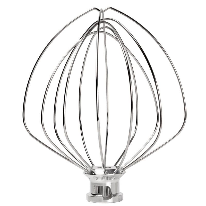 KN256WW Attacco Frusta Acciaio Inox per Kitchenaid 6 Quart Ciotola