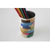 mt Himawari Washi Masking Tape Roll - Orange
