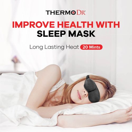 Heated Eye Mask for Dry Eyes & Blepharitis | Headaches & Migraines | Sinus Problems | Helps Relax & Relieve Tension | Elasticated Strap | One Size