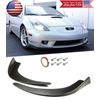 Front Bumper Lip Diffuser Fin Spoiler Canard Splitters Winglet  Blade For  Chevy