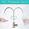 YooGyy RO Drinking Water SUS304 Stainless Steel Faucet for RO Reverse Osmosis & Filter with Brushed Nickel Finish (Classic)