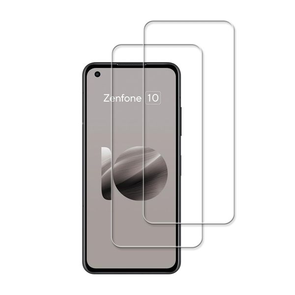 [Set of 2] KPNS Japanese Material Tempered Glass for ASUS Zenfone 10 Glass Film, Tempered Glass, Cover, Protective Film