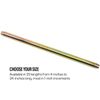5/8 Chrome Moly Swedged Tube, 8 Inch Length