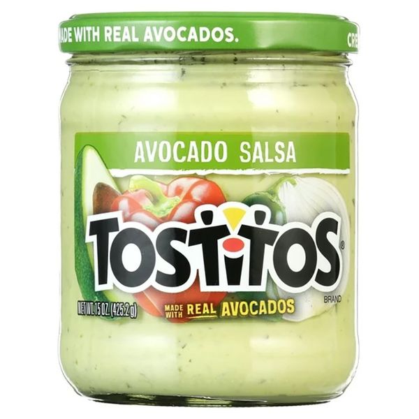 TOSTITOS Avocado Salsa Dipping Nacho Sauce 425.2g