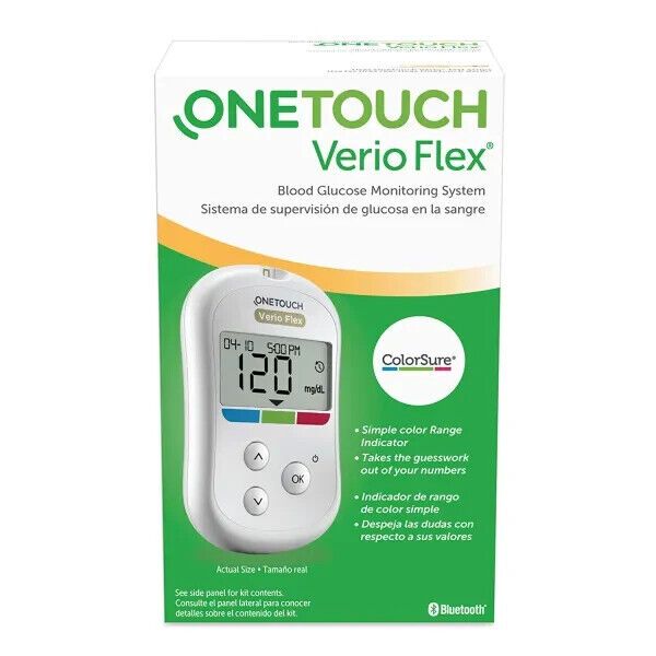 OneTouch Verio Flex Blood Glucose Monitor – Blood Sugar Monitor