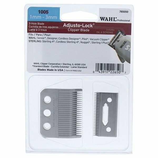 Wahl 3 Hole Adjusto Lock Clipper Blade 1005
