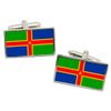 Lincolnshire (England) Flag Cufflinks in Box
