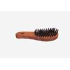 Long Hair Care Brush Left Handed Ergonomic Pear Wood Extra Hard Bristle 7 Rows