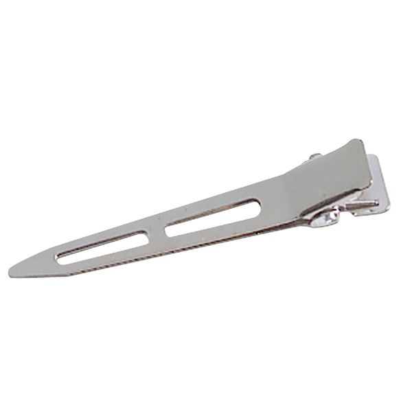 Metallclip spitz, lang, 20er-Btl.