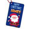 Personalised Any Name Rectangle Christmas Bauble Tree Decoration Gift Present 62