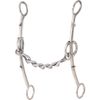Circle Y Double Gag Long Shank Chain Bit