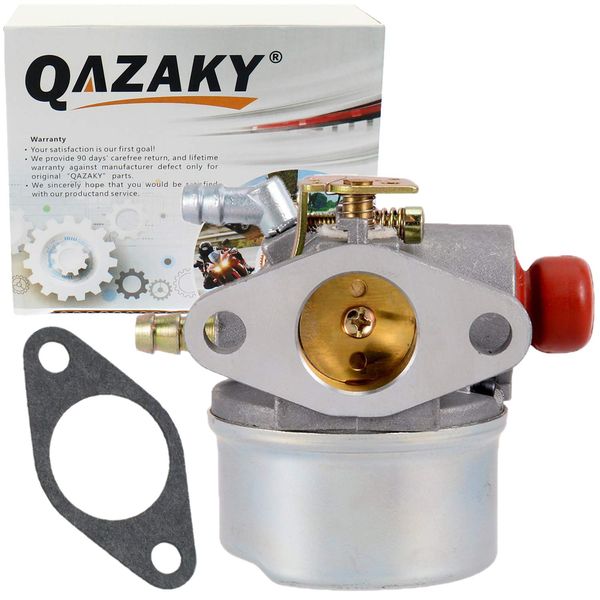 QAZAKY Carburetor Compatible with Yerf Dog 3202 3203 3204 3205 3208 30032 30033 30034 40093 193cc 6.5HP Go Kart Tecumseh 4.5HP 5HP 5.5HP 6HP 6.5HP Horizontal Craftsman 5028 5087 5243 5333 50653 13152