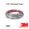 1/8'' X 5 ft CHROME TRIM Interior Exterior Dash Speaker ACCENT MOLDING ROLL