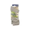 Ecosox Bamboo Viscose Diabetic Non-Binding Crew Socks | Integrated Smooth Toe | Improve Foot Health | Better Circulation (Large - Tan)