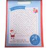 Advent Book, Countdown to Christmas Activity Book - Advent Calendar - Activity Each Day