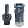 1" 25mm Dry Diamond Core Drill Bit Tile Hole Saw Set Ceramic Quartz Marble Stone