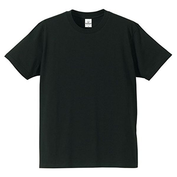 Daily necessities Short Sleeve T-shirt CB5806 Black L Size [Set of 5]