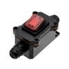 IP67 Waterproof Inline Switch Cable Switch 12 V DC 20 A DPST 4-Pin 12 V Switch Cable Switch Cord Switch On/Off Switch (Waterproof Inline)