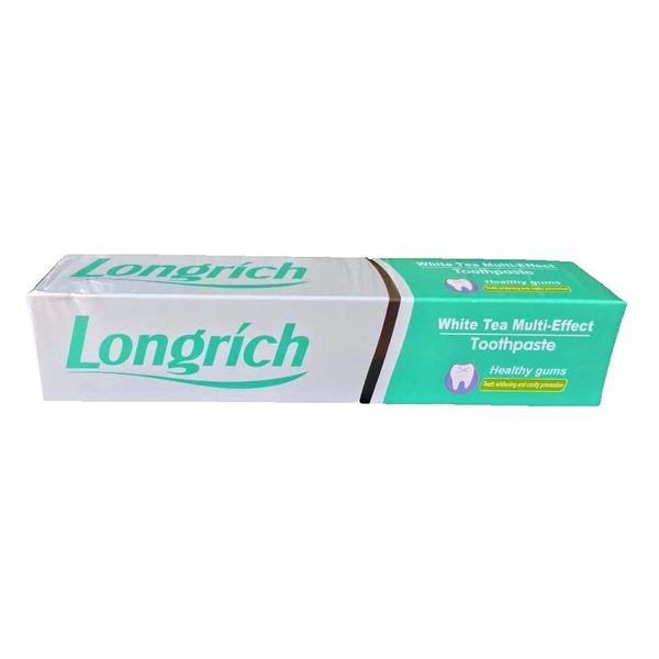 pack of 2 Longrich toothpaste White Tea,Fluoride Free, Hypo-sensitive, Deep Cleaning