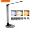 LED Desk Lamp with USB Charging Port 3-Way Touch Switch Dorm Room Office Grey