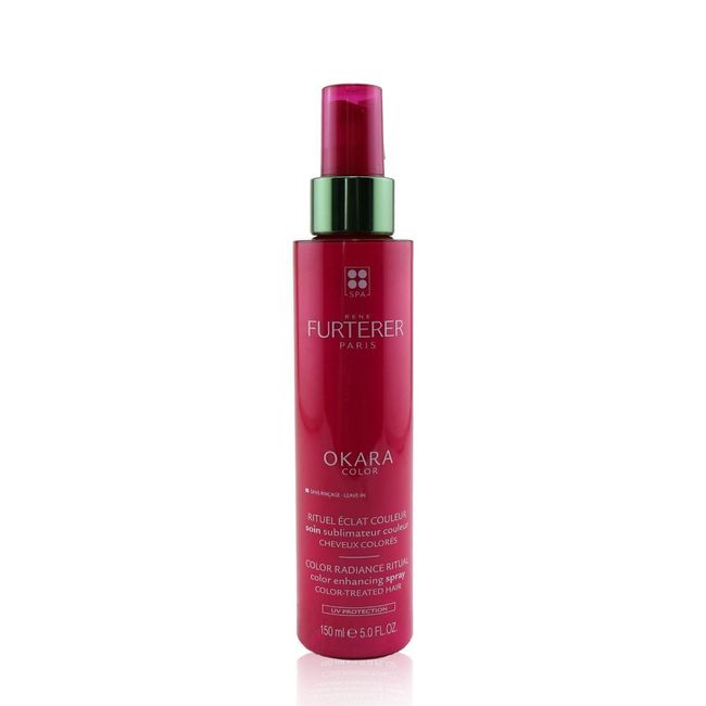 Rene Furterer OKARA COLOR Enhancing Spray, Safe for Color Treated Hair, Paraben Free, Sulfate Free 5 Fl Oz