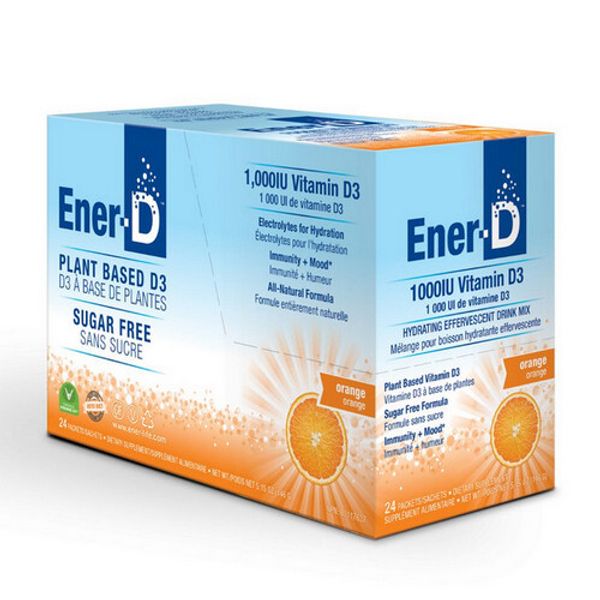 Ener-D Sugar Free Orange 24 Count  by Ener-D