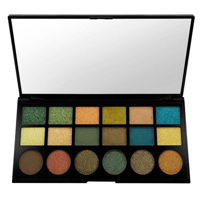 KleanColor Tropical Passion Eyeshadow Palette 18 shades