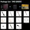 LocoLee Updated Light Kit Compatible with Lego TIE Interceptor (No Models Only Light) Creative Lighting Set Accessories Compatible with Lego 75382 TIE Interceptor Set (Standard Version Light Kit)