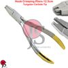 Orthodontic Hook Crimpable Plier Dental Crimping Arch Wire Pliers TC