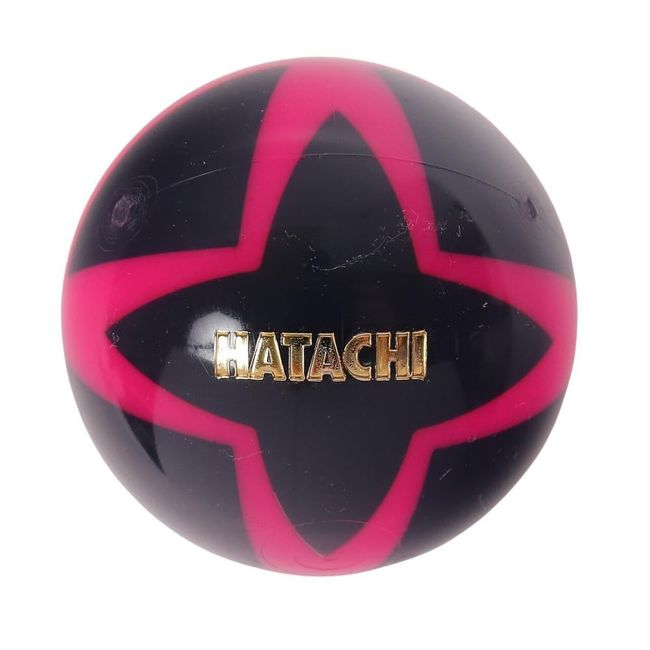 HATACHI BH3806 09 HATACHI Ground Golf Ball, Airbraid Meteor, Black