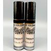 LA Colors, Ultimate Cover Concealer, CC906 Vanilla 2PK