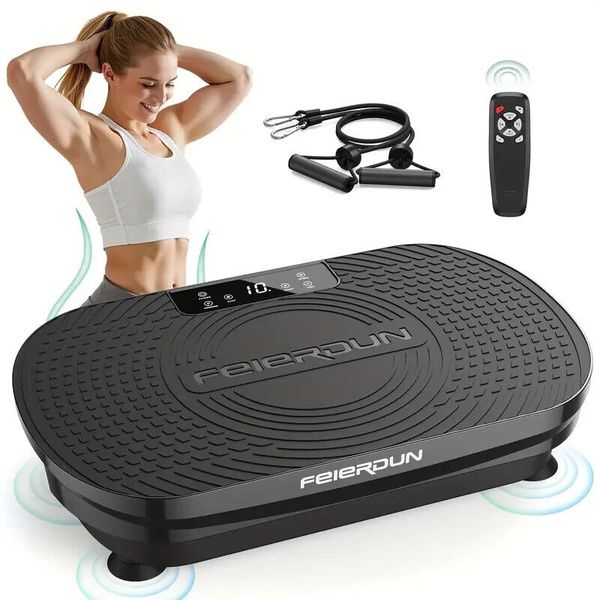 Whole Body Vibration Plate 330 LBS Capacity, Multiple Modes for Toning Wellness