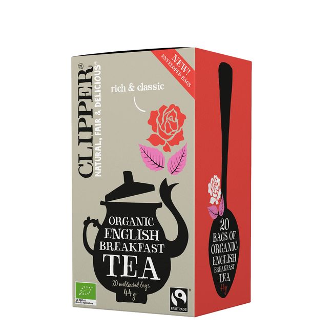 Clipper Organic Fair Trade Tea English Breakfast 20P Tea Bag