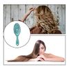 DHinkyoung Hair Detangling Brush with Bending Bristles,Unique Spiral Hairbrush,Anti Static Hair Straightening Brush,Comfortable Massage Brush for Women Men Wet and Dry Hair
