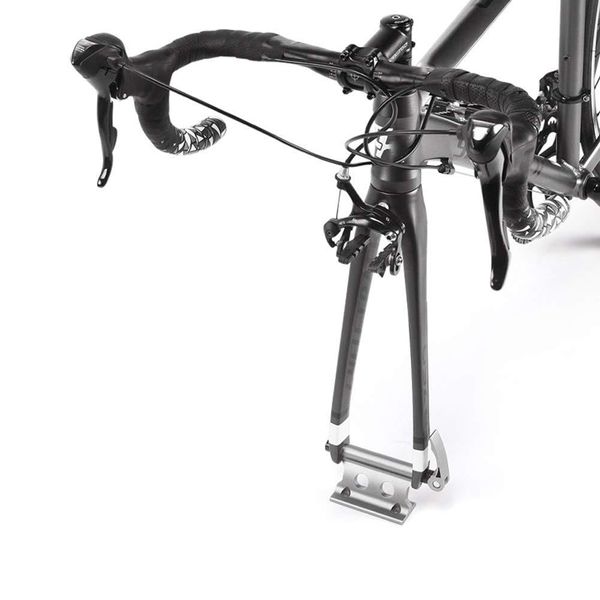 Bicycle Car Roof Rack Carrier Quick-Release Alloy Fork Lock Mount Rack Bicycle Front Fork Quick Release Fixed Clip