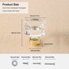 coolnews 8 Pack Crystal Glass Drawer Knobs Brushed Brass/Gold Cabinet Knobs Square Dresser Knobs and Pulls for Kitchen Cupboard 1-3/8 Inch