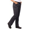 Chef Works Women's Lightweight Slim Chef Pants, Charcoal, X-Large