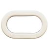 Chaparral Boat Oblong Ring Insert | 7 5/8 x 3 7/8 Inch White Plastic