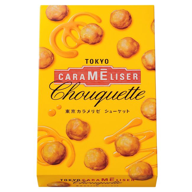 Tokyo Caramelise Shokets (30 Pieces) Sweets, Baked Confectionery, Gift, Tokyo Souvenir, Gift, Petit Chew, Ueno Fugetsudo