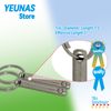 1/4" Diameter Quick Release Pin, Total Length 1.5", Effective Length 1", Stronger with Reinforced Pull Tab (4 Pack)
