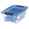 Iris Stack-N-Pull Tote; 12.95 Quart, Clear
