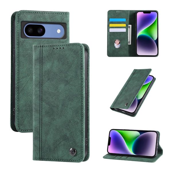 KW-LINK Google Pixel 8A Case Folio Pixel 8a Case Magnetic Closure Card Storage Google Pixel 8a Case Cover Shockproof Lightweight Google Pixel 8a Case Stylish Wallet Type Pixel 8a Notebook Type Luxury