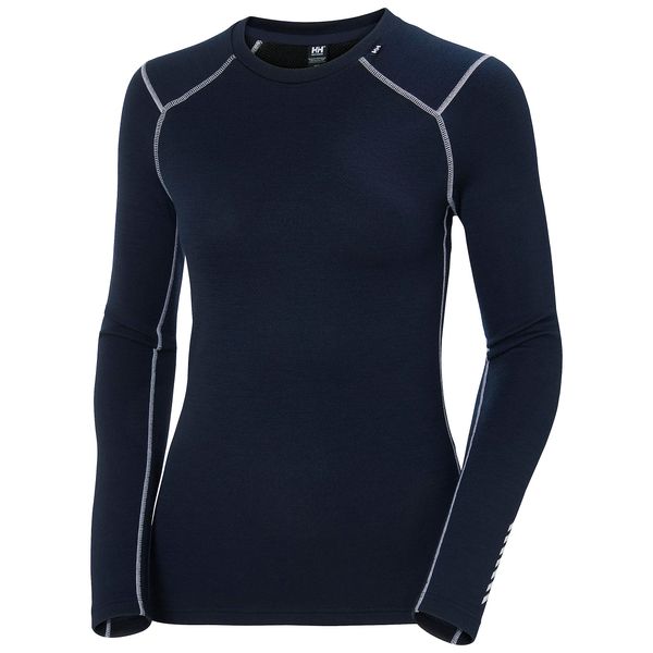 Helly Hansen Women's LIFA® Merino Midweight Crew Base Layer Navy