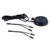 eMagTech External PC Power Switch 2m with 2Pcs Splitter Cable Compatible with All Desktop Computer Motherboards With 4-Pin Connector